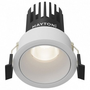 Встраиваемый светильник Maytoni Dip DL115-10W-4K-W в Заречном - zarechnyy.ok-mebel.com | фото