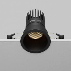 Встраиваемый светильник Maytoni Dip DL118-15W-2.7K-B в Заречном - zarechnyy.ok-mebel.com | фото 6