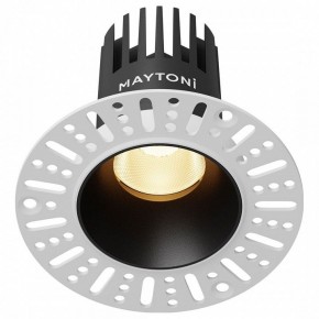 Встраиваемый светильник Maytoni Dip DL119-10W-2.7K-TRS-B в Заречном - zarechnyy.ok-mebel.com | фото