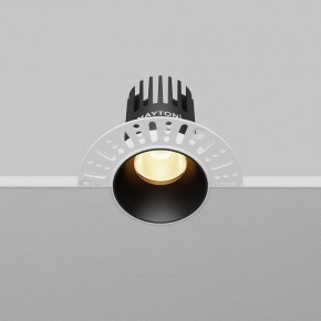 Встраиваемый светильник Maytoni Dip DL119-10W-2.7K-TRS-B в Заречном - zarechnyy.ok-mebel.com | фото 5
