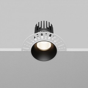 Встраиваемый светильник Maytoni Dip DL119-10W-4K-TRS-B в Заречном - zarechnyy.ok-mebel.com | фото 4