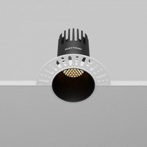 Встраиваемый светильник Maytoni Dip DL120-10W-2.7K-TRS-B в Заречном - zarechnyy.ok-mebel.com | фото 7
