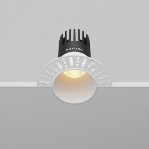 Встраиваемый светильник Maytoni Dip DL120-10W-2.7K-TRS-W в Заречном - zarechnyy.ok-mebel.com | фото 6