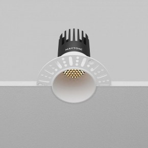 Встраиваемый светильник Maytoni Dip DL120-10W-2.7K-TRS-W в Заречном - zarechnyy.ok-mebel.com | фото 8