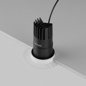 Встраиваемый светильник Maytoni Dip DL120-10W-4K-TRS-B в Заречном - zarechnyy.ok-mebel.com | фото 6