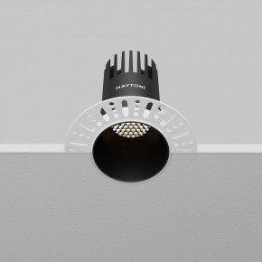 Встраиваемый светильник Maytoni Dip DL120-10W-4K-TRS-B в Заречном - zarechnyy.ok-mebel.com | фото 7