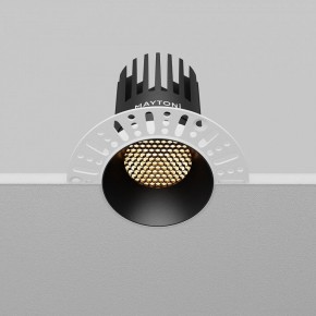 Встраиваемый светильник Maytoni Dip DL121-15W-2.7K-TRS-B в Заречном - zarechnyy.ok-mebel.com | фото 7