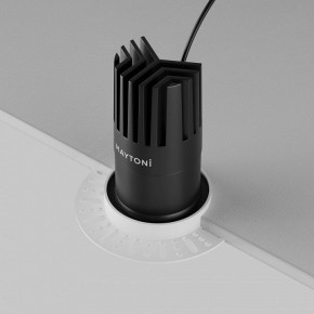 Встраиваемый светильник Maytoni Dip DL122-15W-2.7K-TRS-B в Заречном - zarechnyy.ok-mebel.com | фото 6