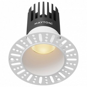Встраиваемый светильник Maytoni Dip DL122-15W-2.7K-TRS-W в Заречном - zarechnyy.ok-mebel.com | фото