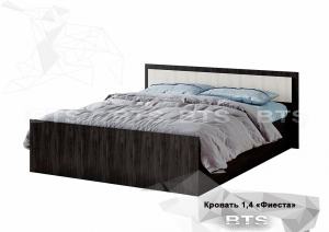 "Фиеста" кровать 1,4м LIGHT в Заречном - zarechnyy.ok-mebel.com | фото 2