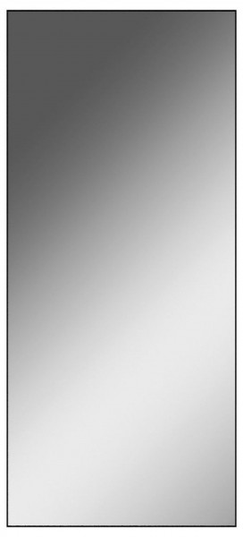 Зеркало Corsica 900х400 black без подсветки Sansa (SB1062Z) в Заречном - zarechnyy.ok-mebel.com | фото 1