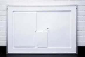 Зеркало Even 100 alum (линза) с подсветкой Sansa (SEL1028Z) в Заречном - zarechnyy.ok-mebel.com | фото 3