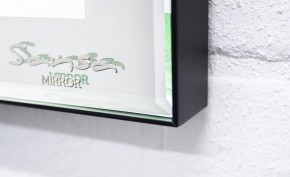 Зеркало Even 70 black с подсветкой Sansa (SE1054Z) в Заречном - zarechnyy.ok-mebel.com | фото 3