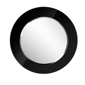 Зеркало круглое черный (РМ/02) в Заречном - zarechnyy.ok-mebel.com | фото