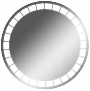 Зеркало Маскат 700х700 с подсветкой Домино (GL7057Z) в Заречном - zarechnyy.ok-mebel.com | фото 1