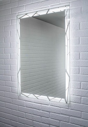 Зеркало Сеул 1000х700 с подсветкой Домино (GL7029Z) в Заречном - zarechnyy.ok-mebel.com | фото 3