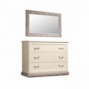 Зеркало Тиффани штрих-лак/серебро (ТФ/01 ) в Заречном - zarechnyy.ok-mebel.com | фото 2